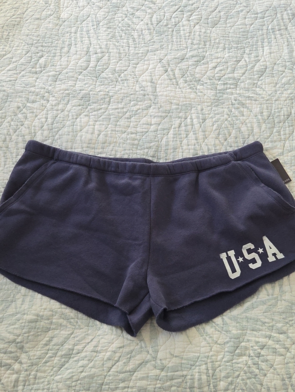 Grayson Threads Navy Blue USA Lounge Shorts